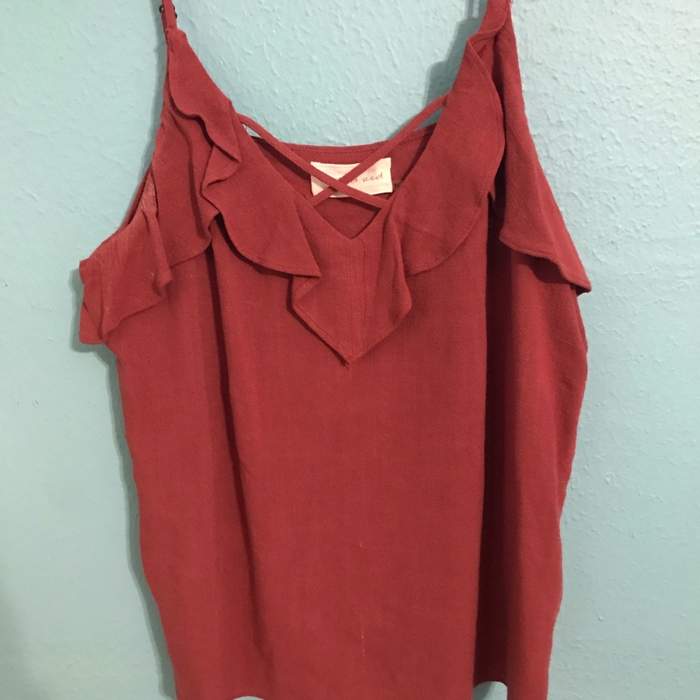 spaghetti strapped top